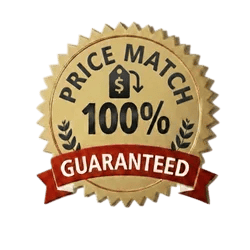 110% Price Match Guarantee badge