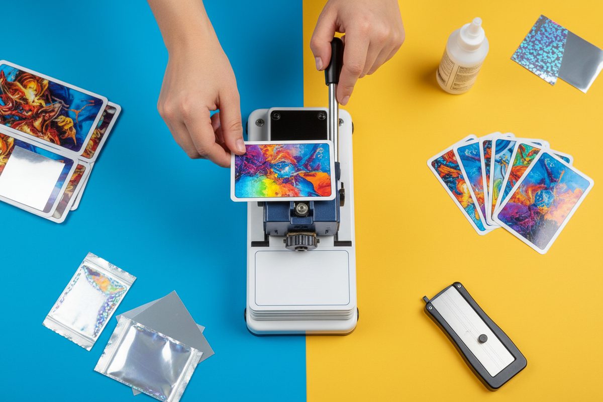 DIY Trading Cards, From Design to Print | 4OVER4.COM