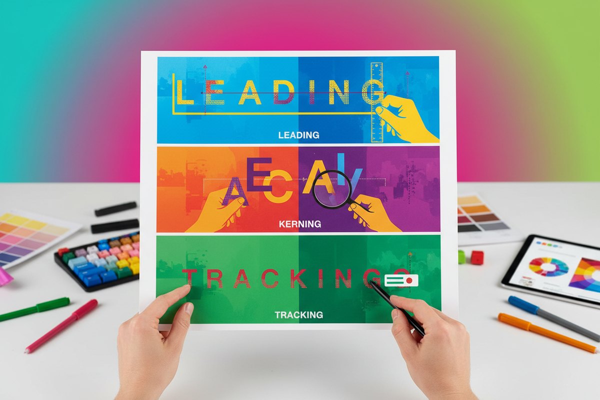 Leading vs Kerning vs Tracking Guide 2026 | 4OVER4.COM