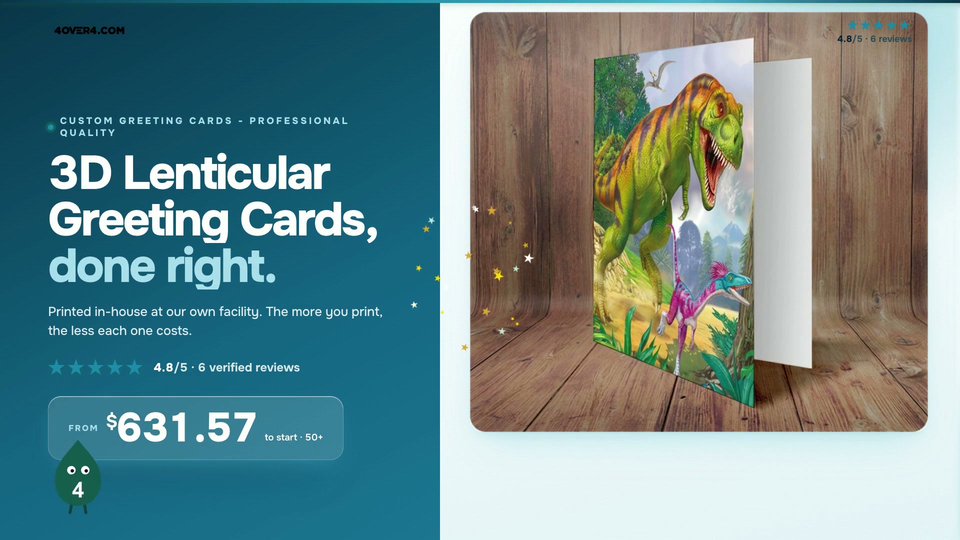 3D Lenticular Greeting Cards product video