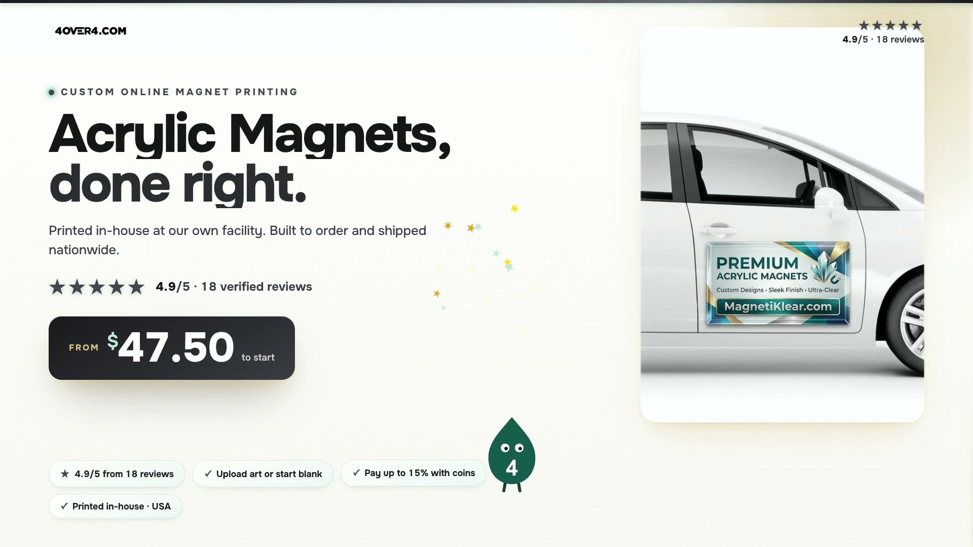 Acrylic Magnets product video