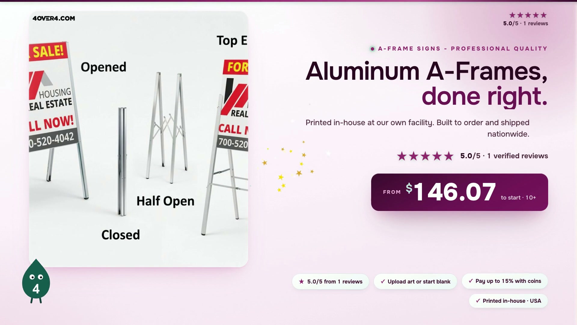 Aluminum A-Frames product video