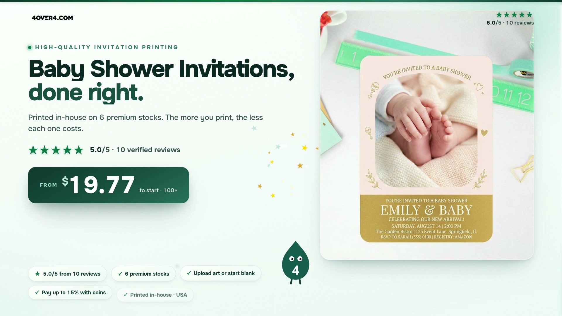 Baby Shower Invitations product video