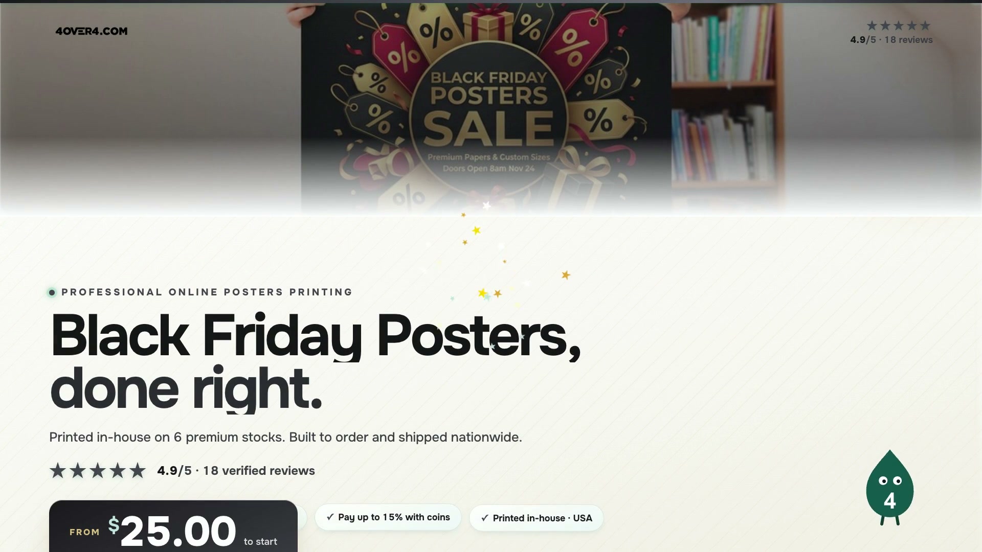 Black Friday Posters product video