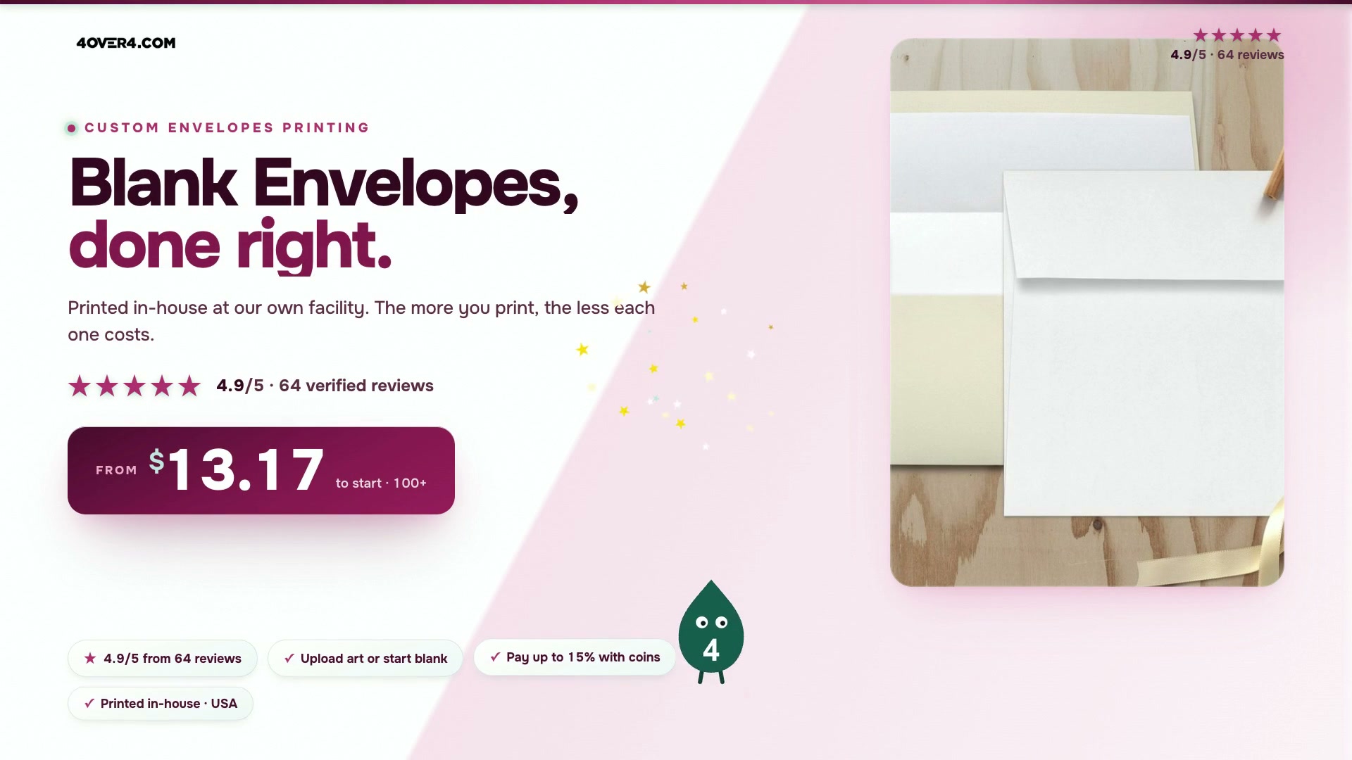 Blank Envelopes product video