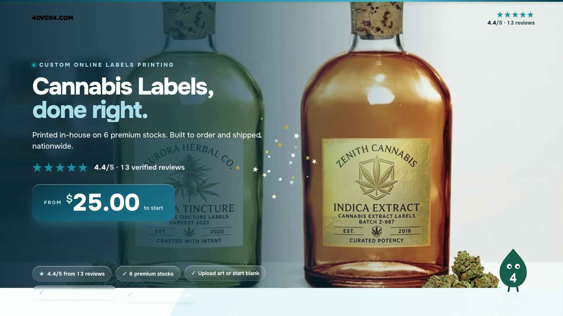 Cannabis Labels product video