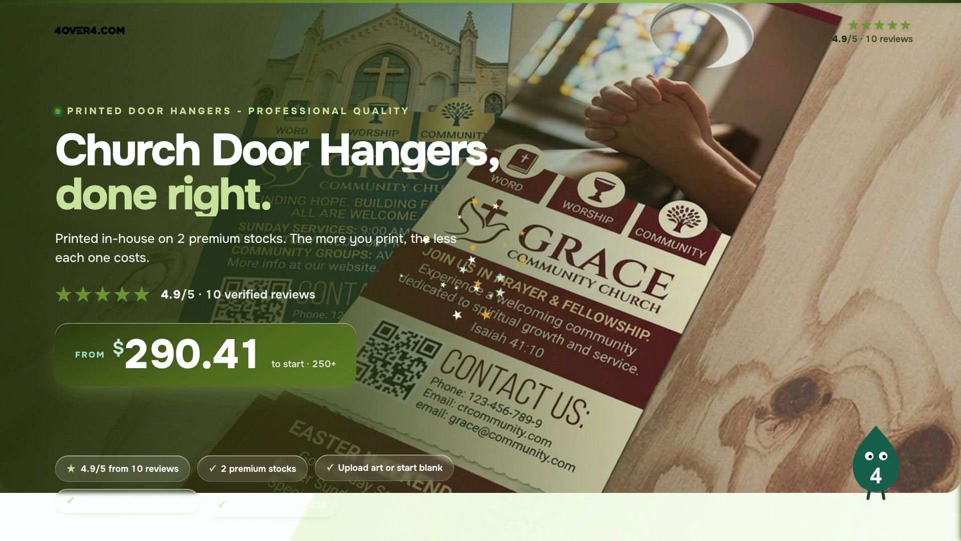 Church Door Hangers product video