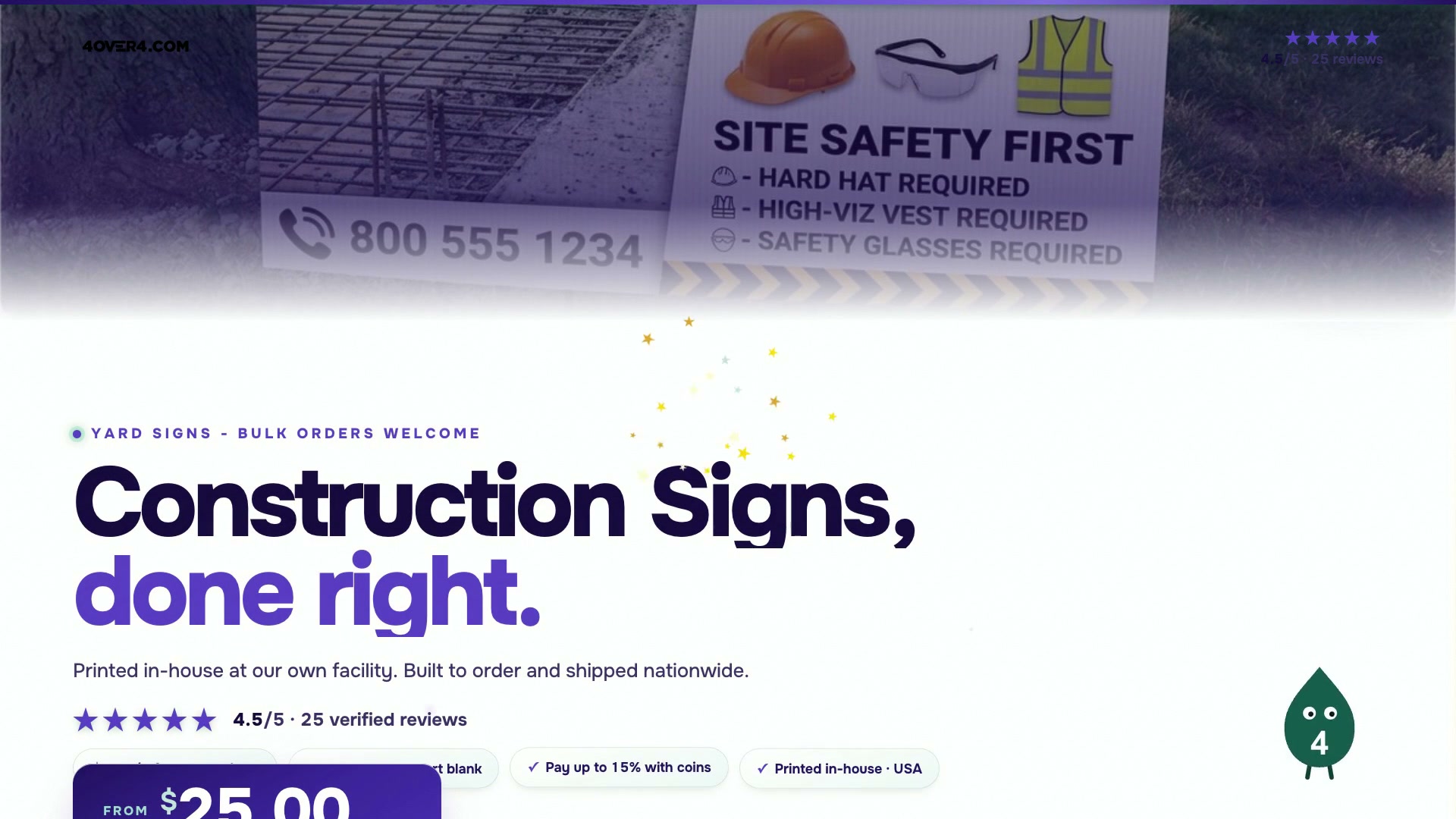 Construction Signs product video