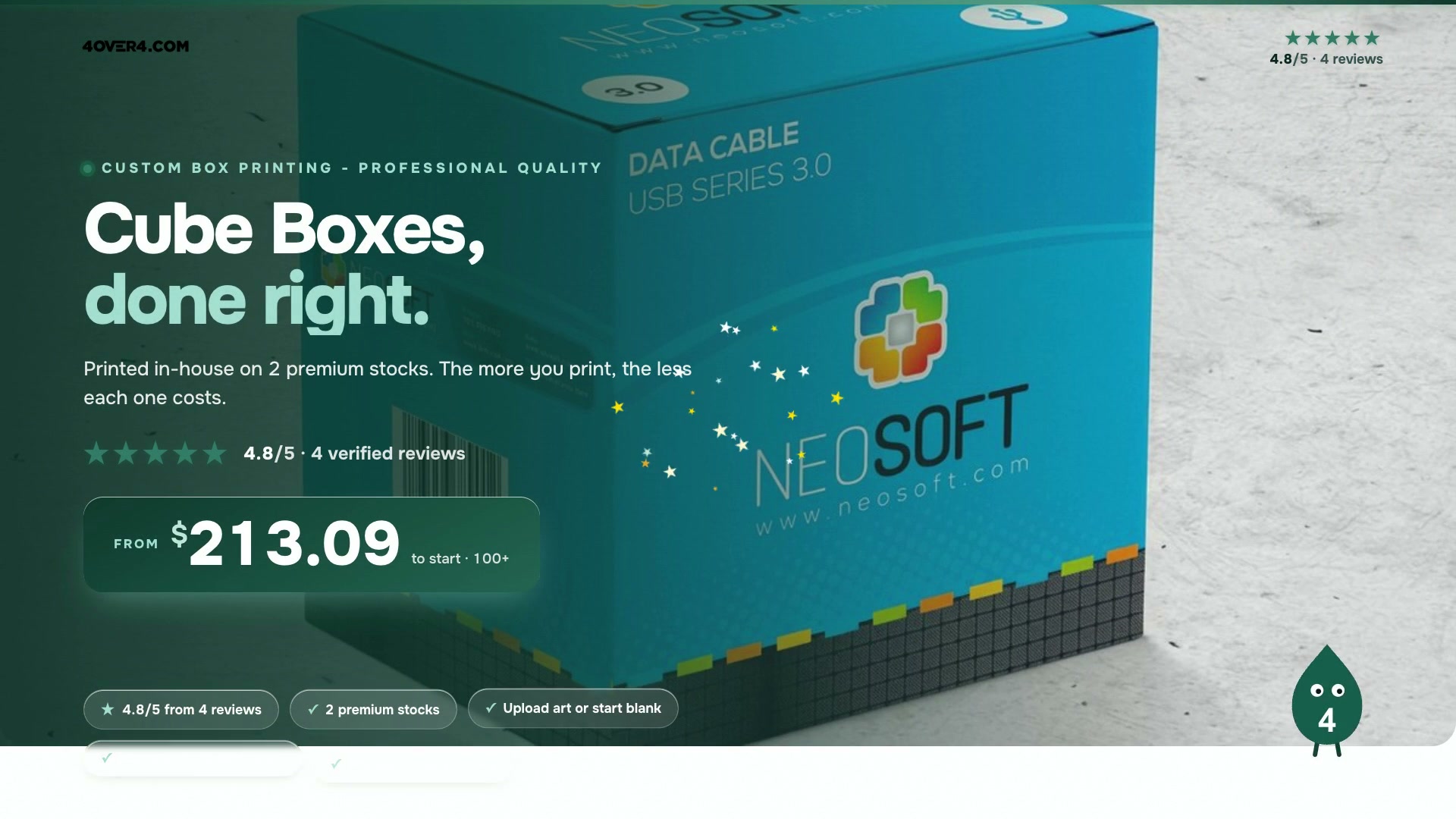 Cube Boxes product video