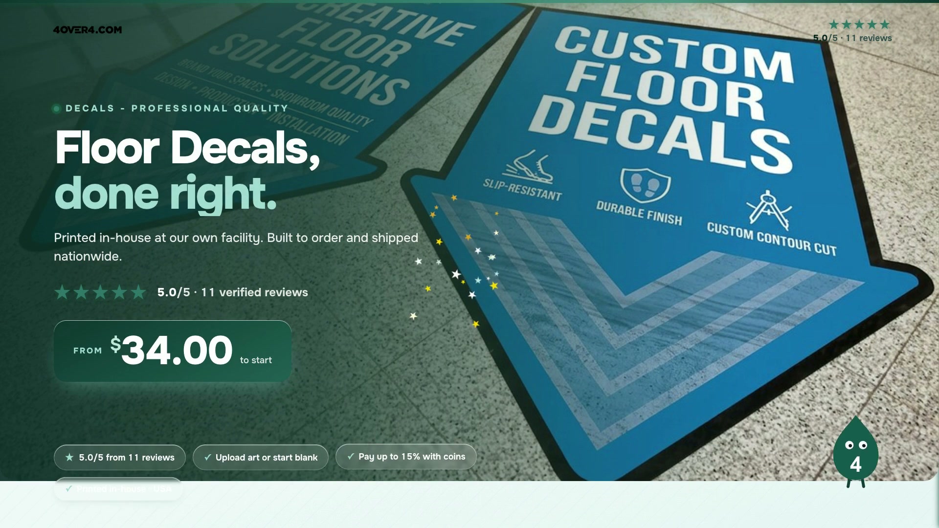 Floor Decals product video