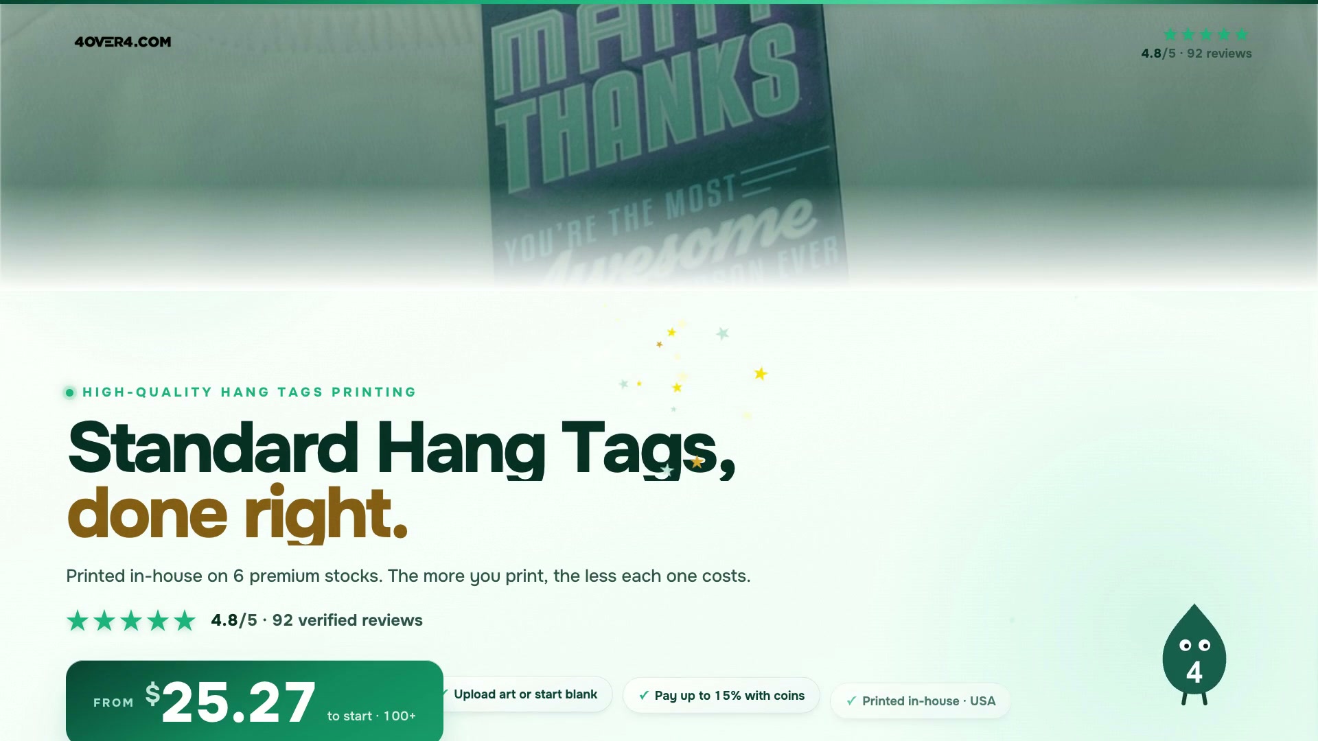 Standard Hang Tags product video