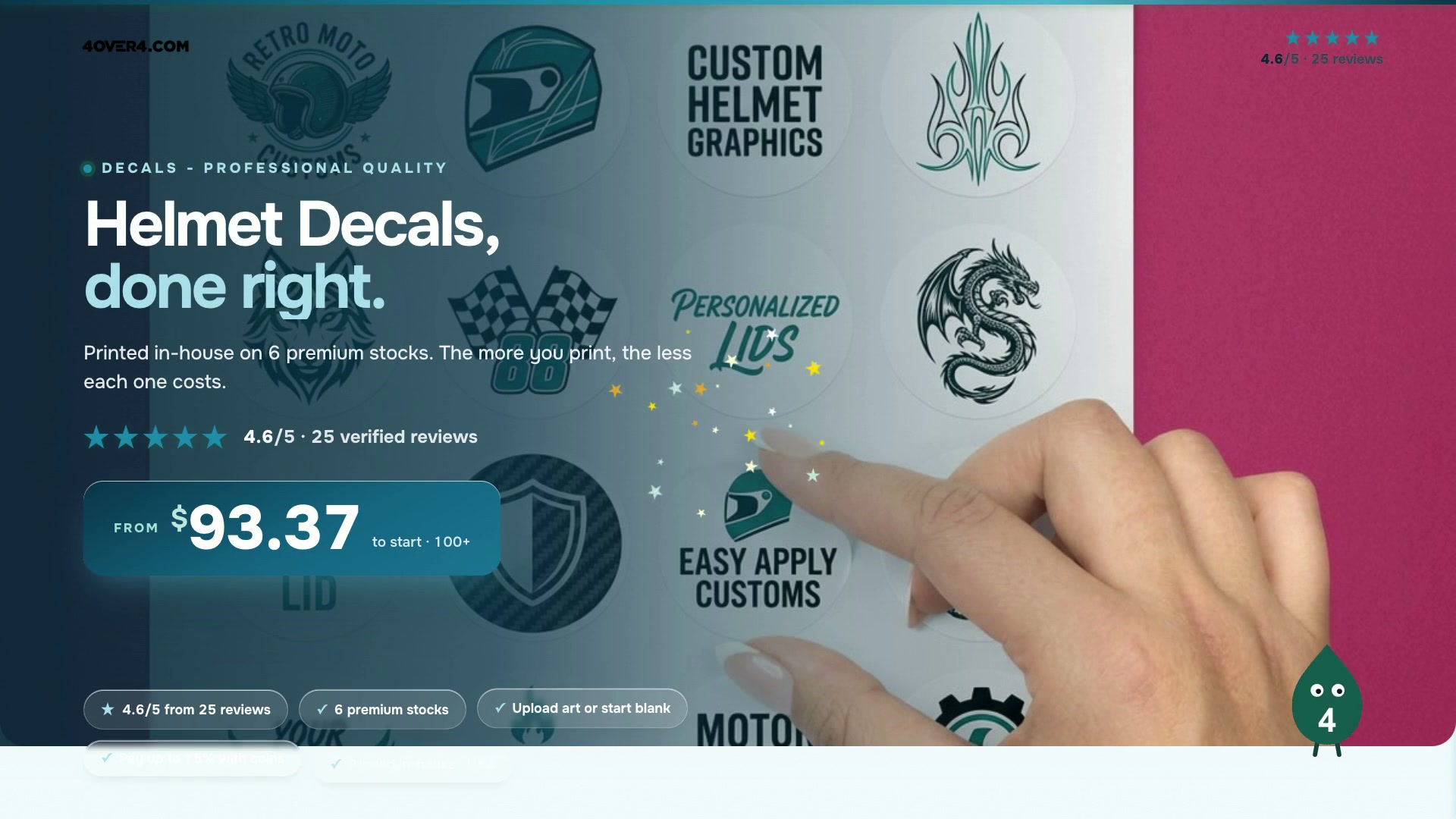 Helmet Decals product video