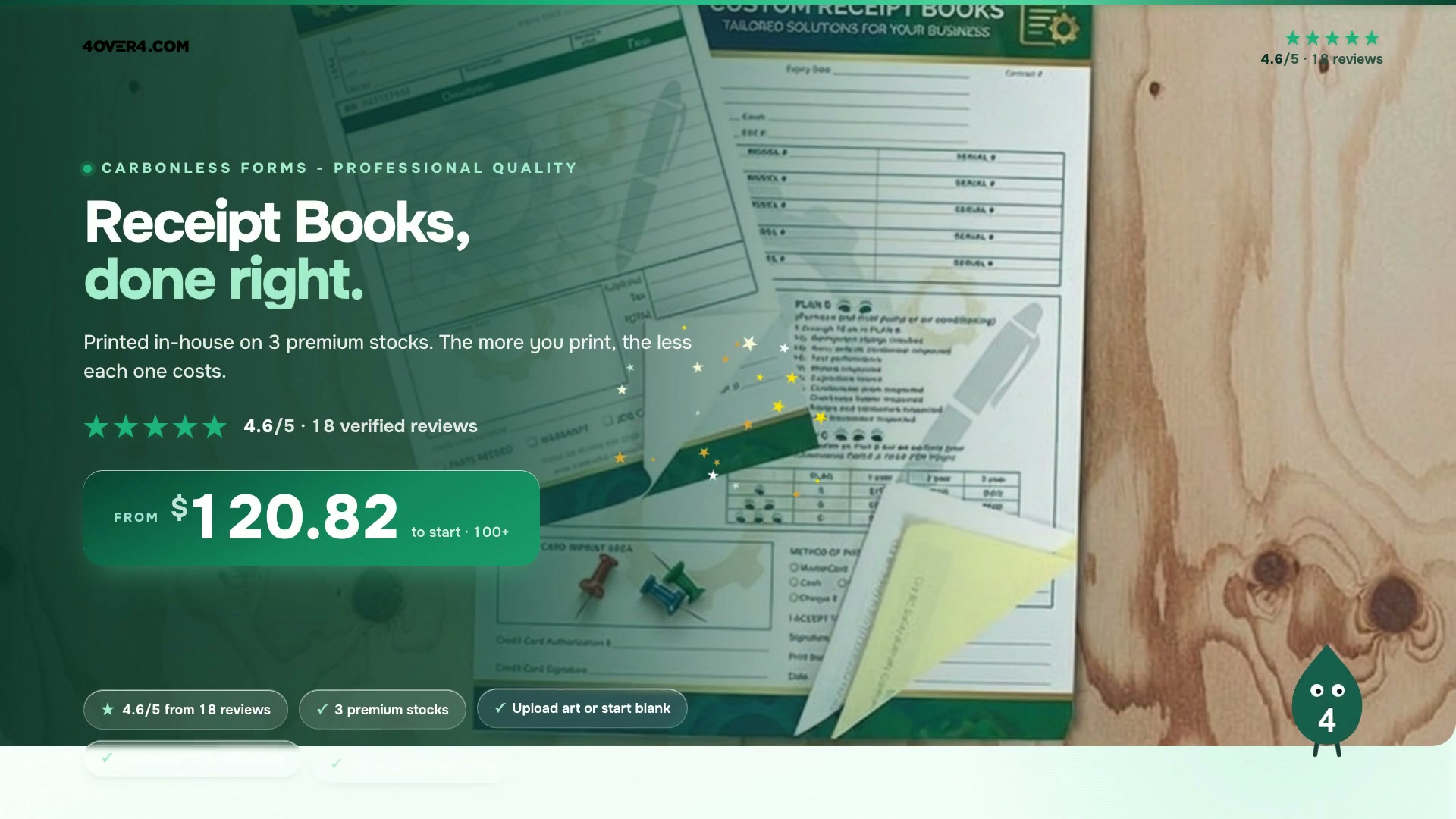 Receipt Books product video