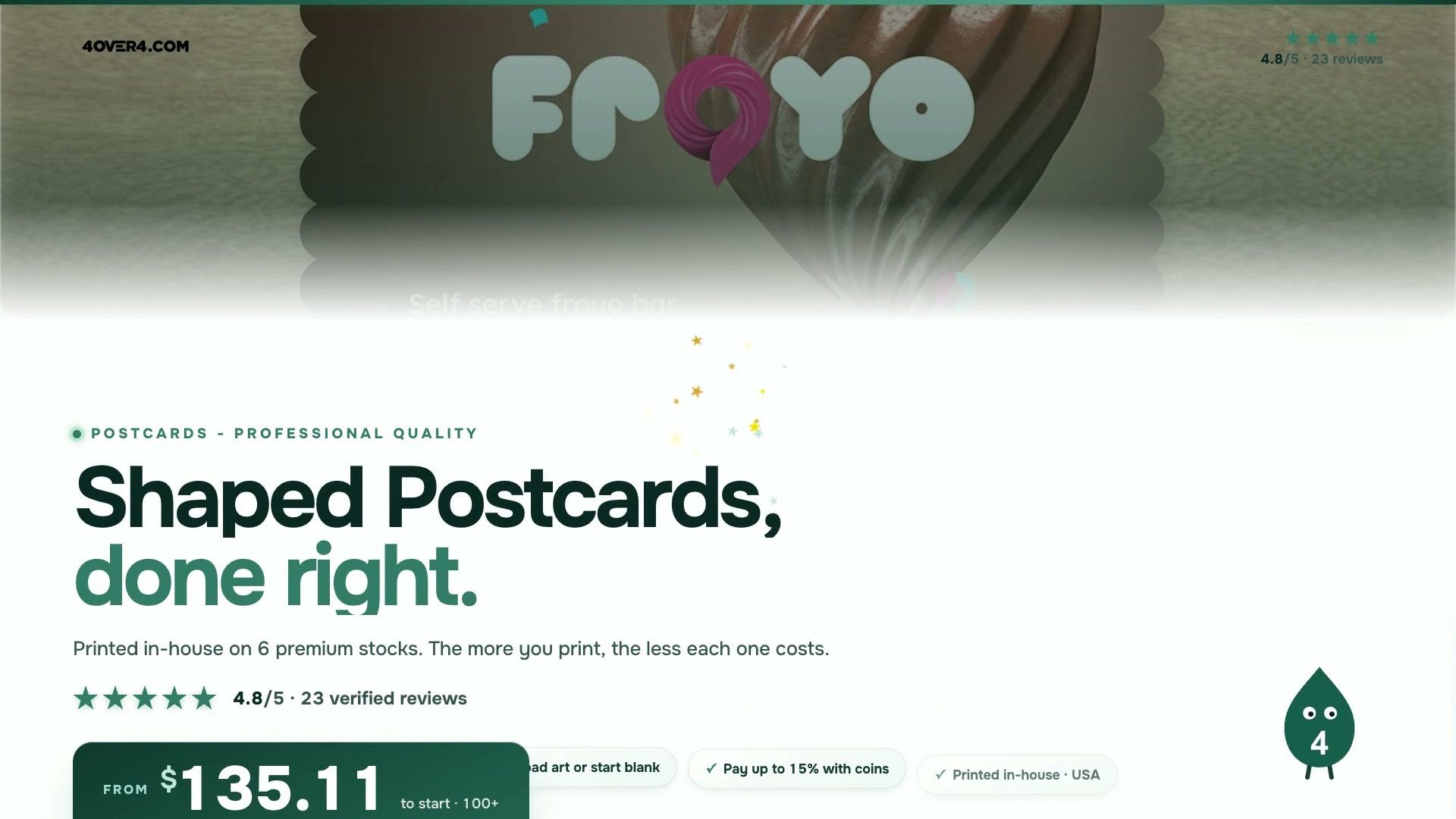 Custom Shaped Postcards product video