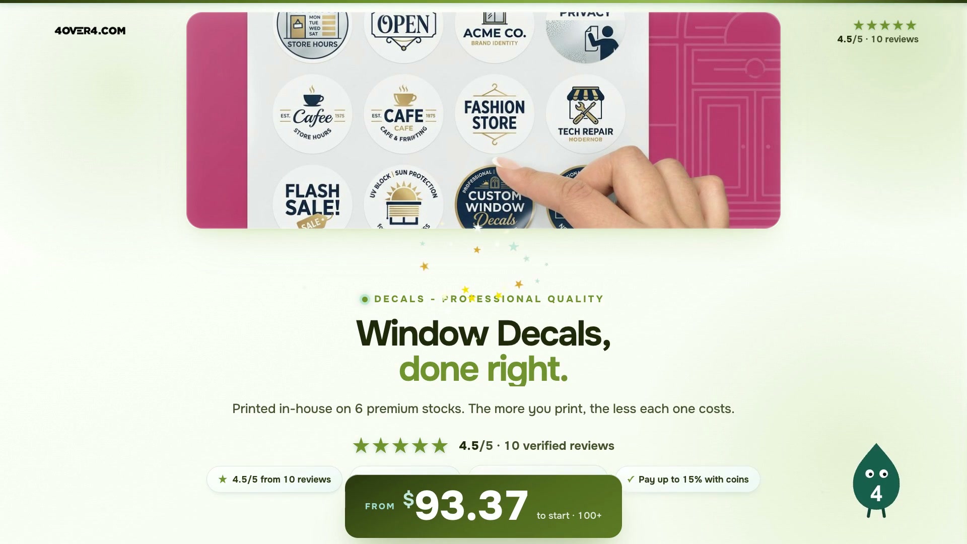 Window Decals product video