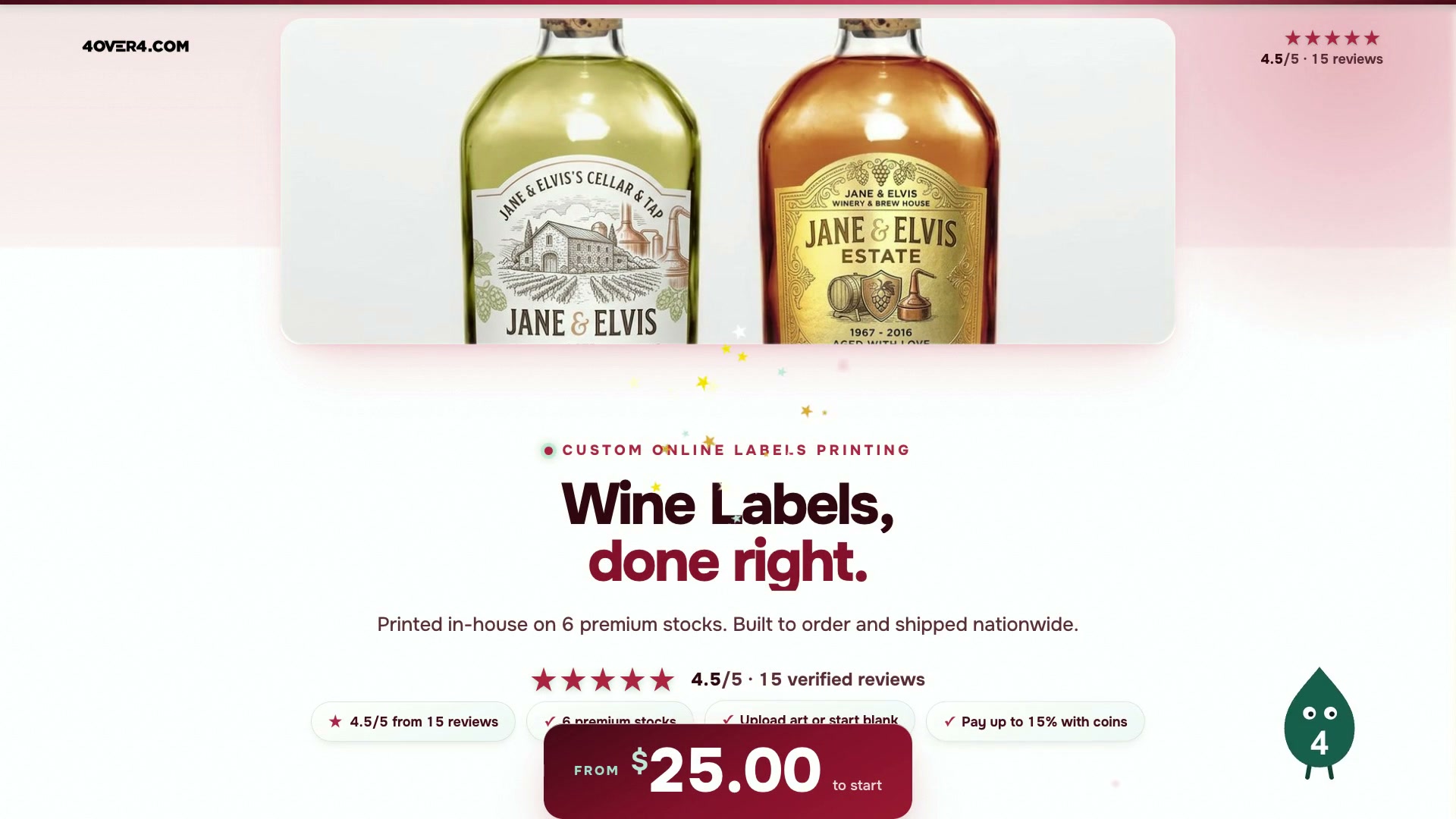 Wine Labels product video