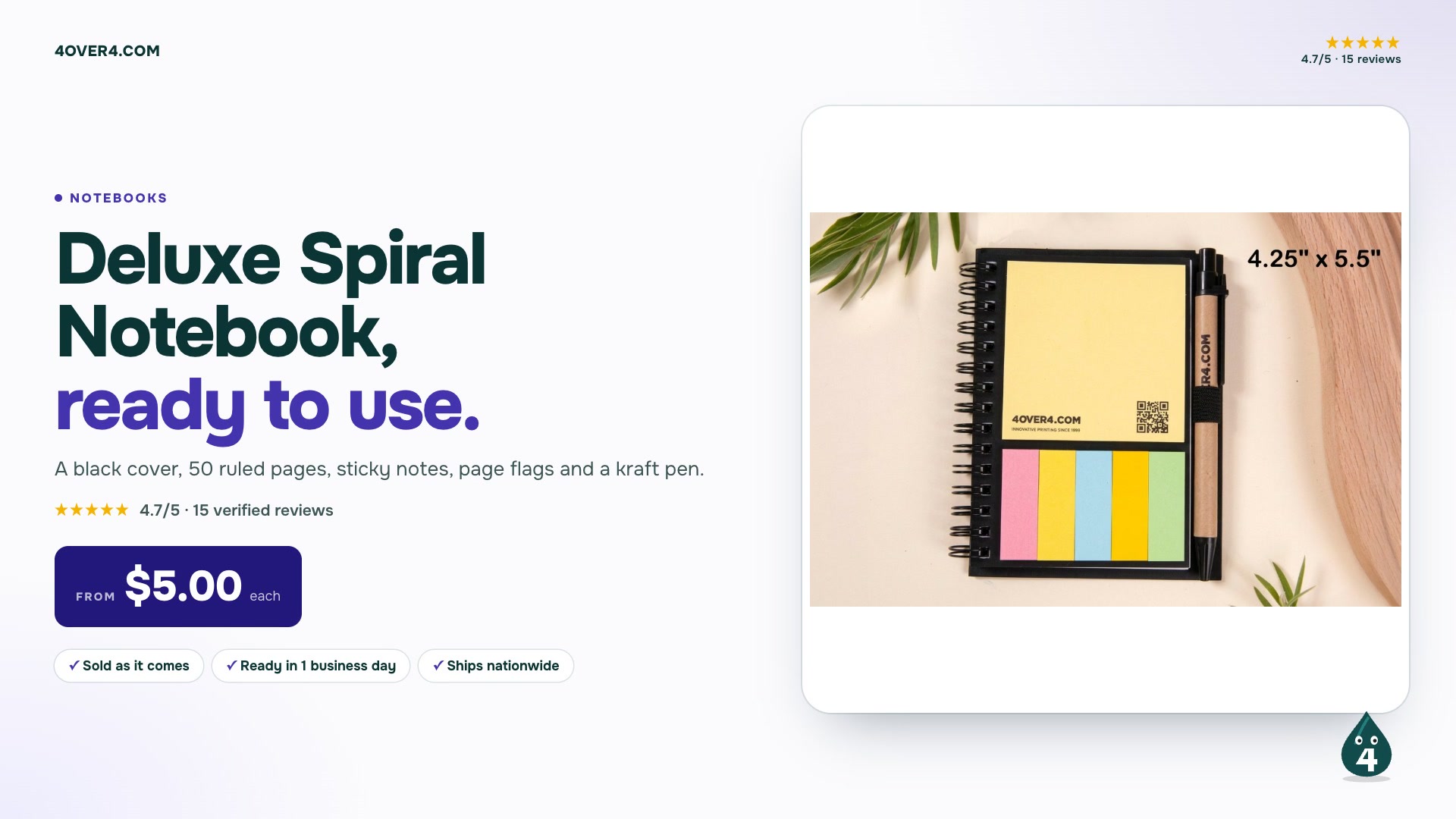 Deluxe Spiral Notebook product video