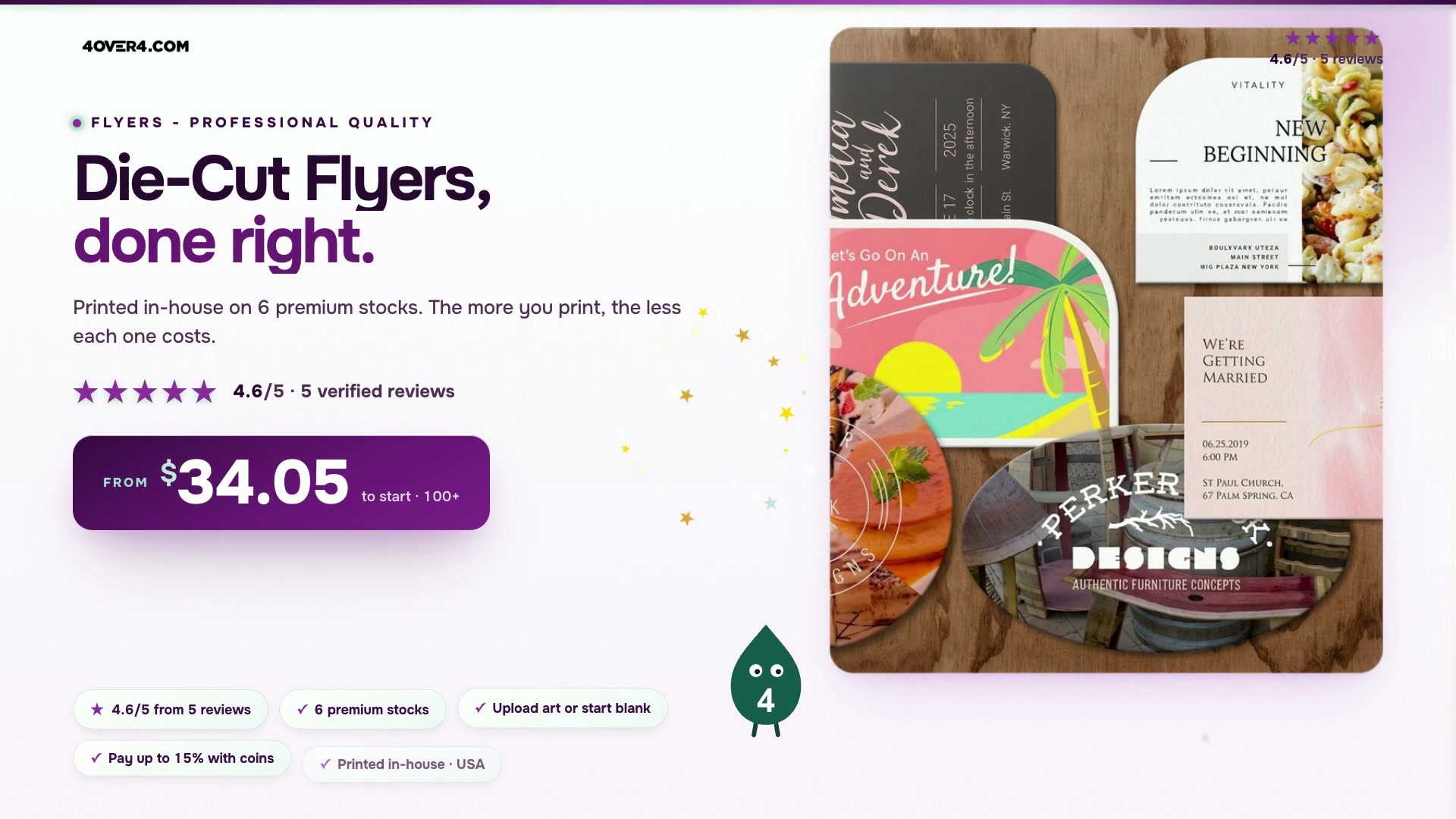 Die-Cut Flyers product video