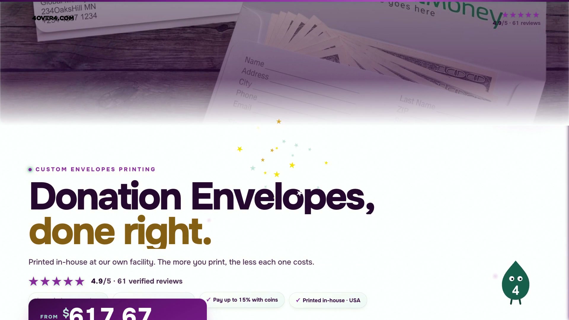 Donation Envelopes product video