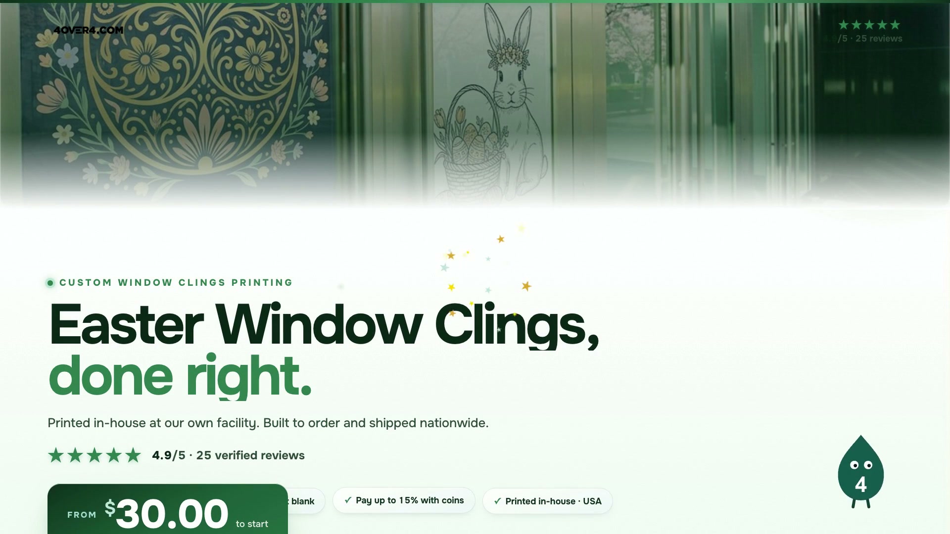 Easter Window Clings product video