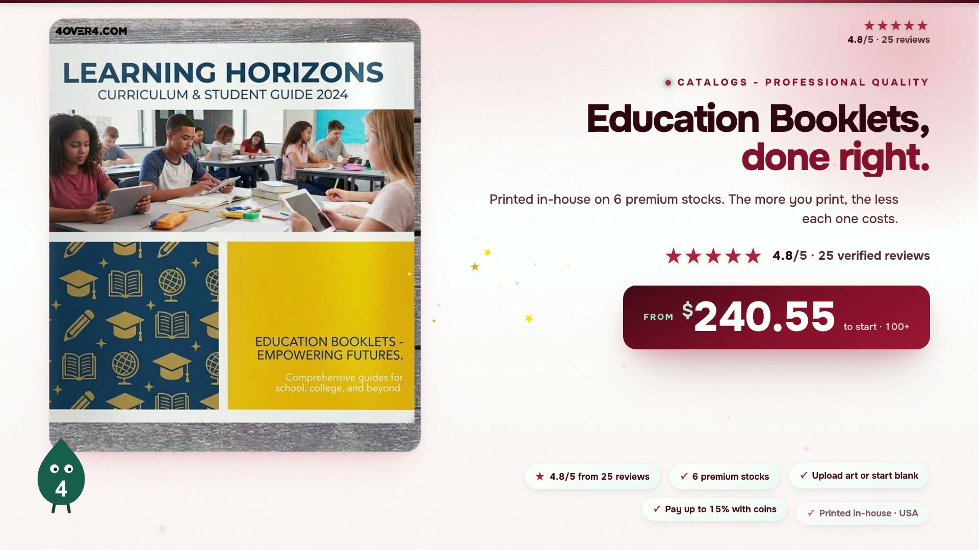 Education Booklets product video