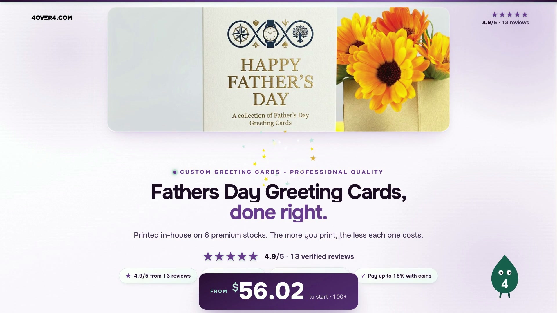 Fathers Day Greeting Cards product video