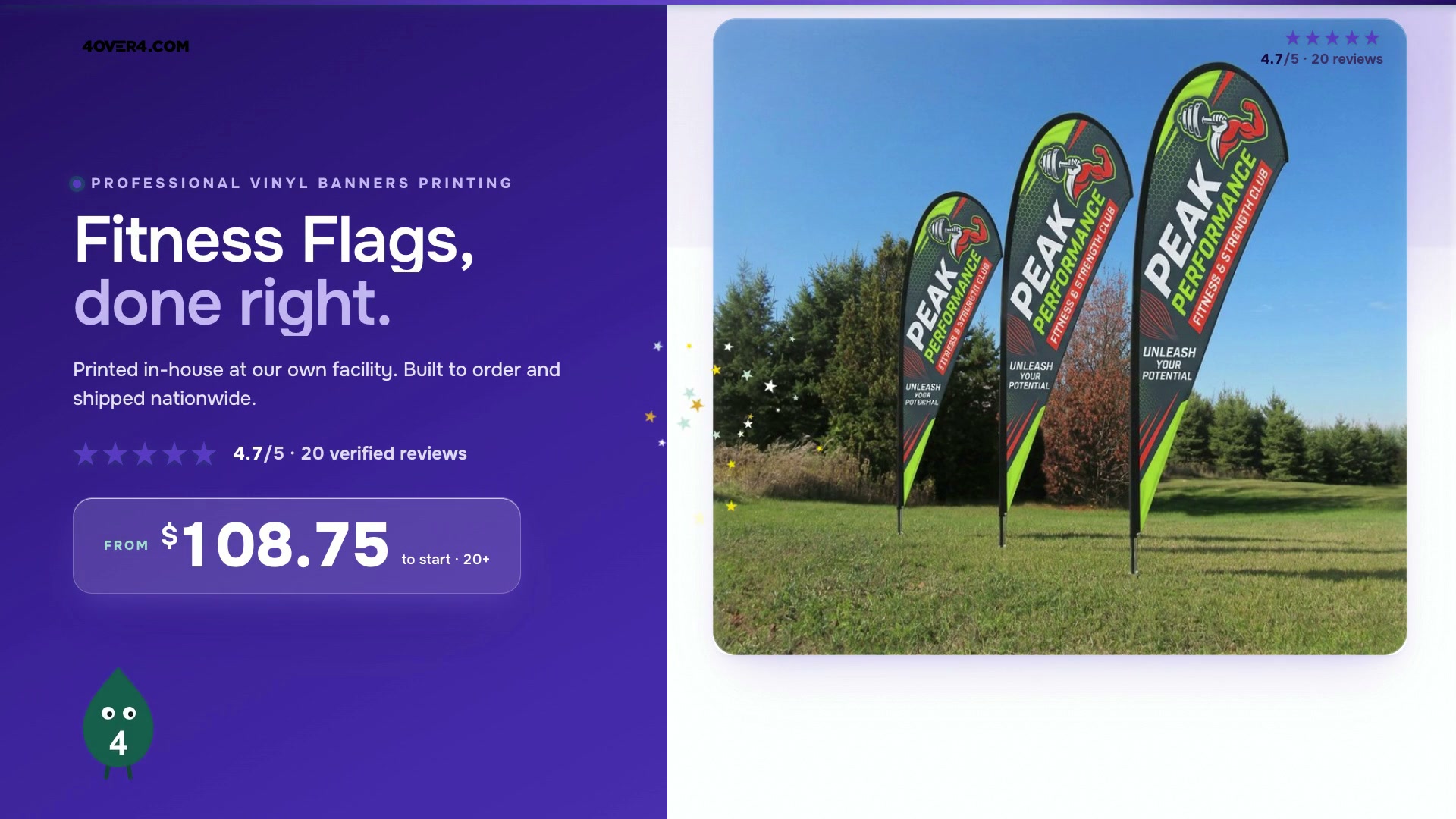 Fitness Flags product video