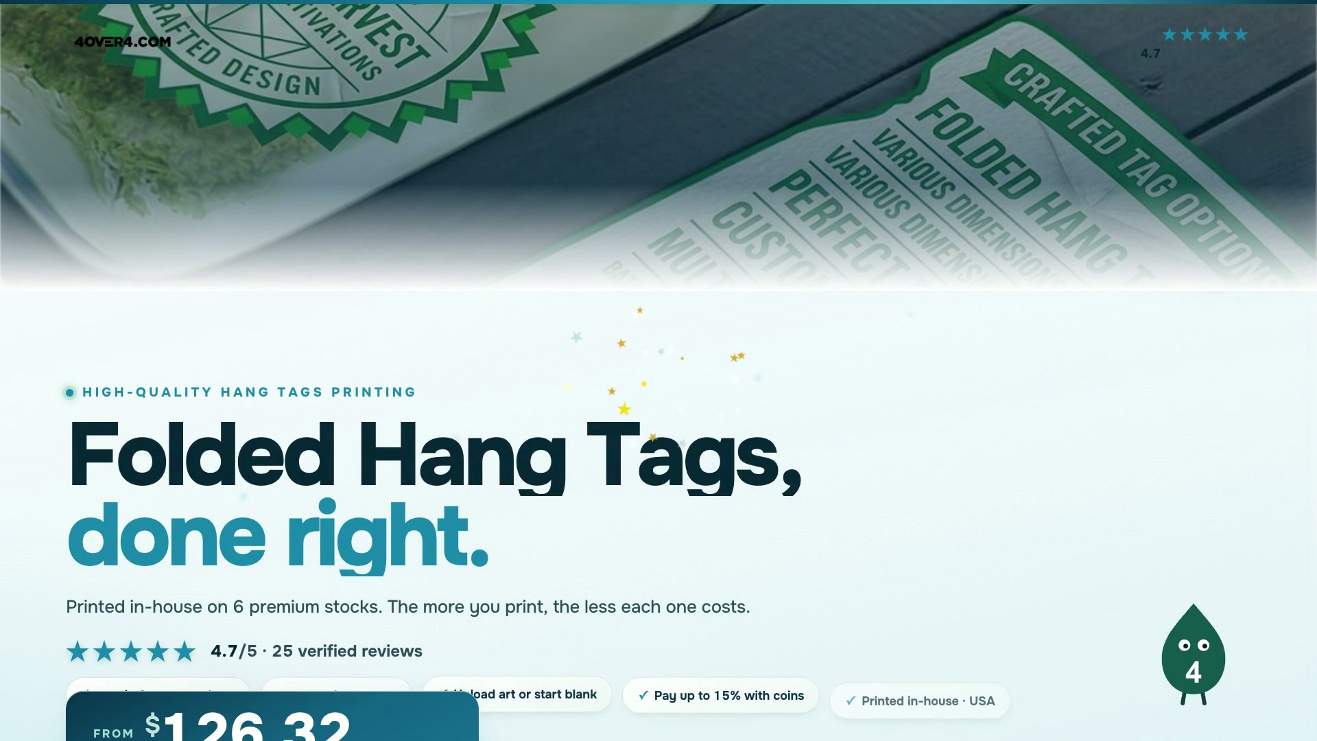 Folded Hang Tags product video