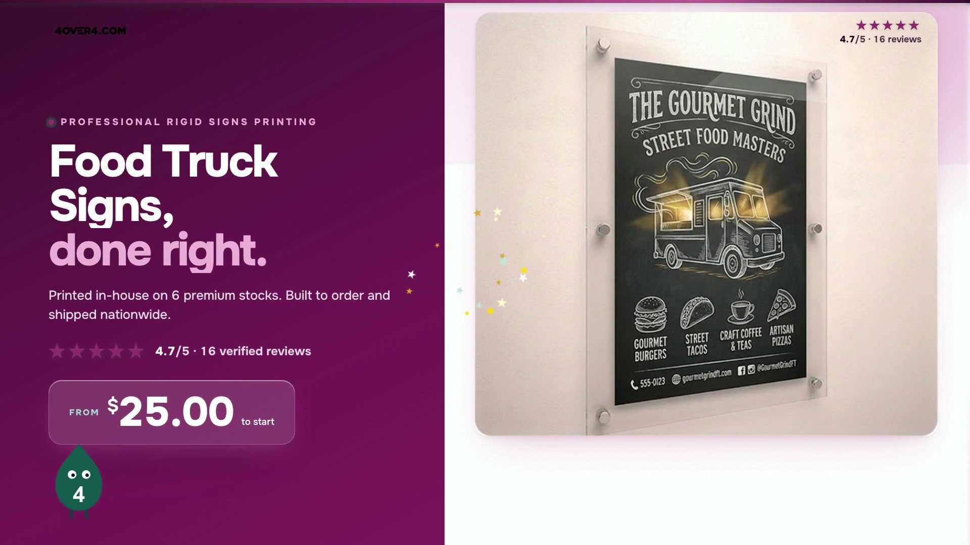 Food Truck Signs product video