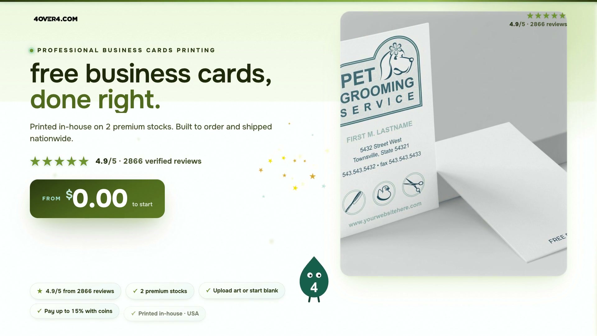 Free Business Cards product video