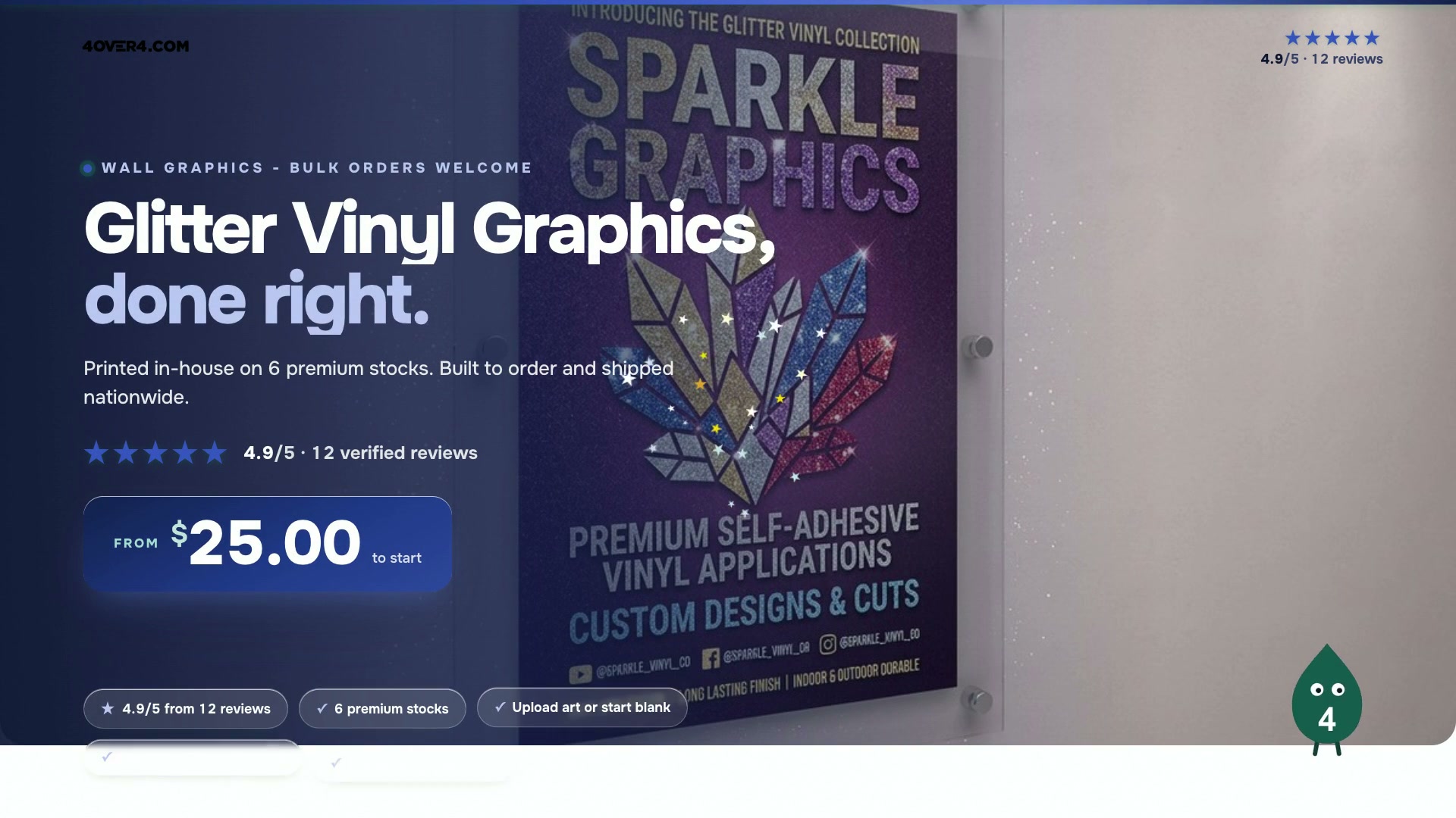 Glitter Vinyl Graphics product video
