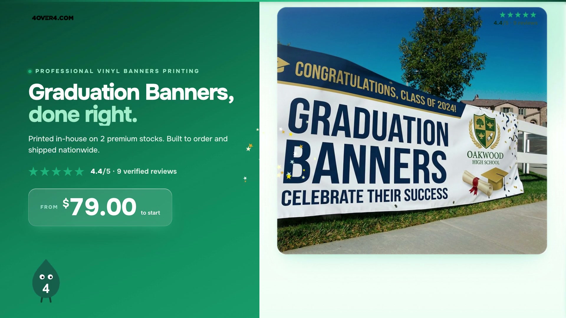Graduation Banners product video