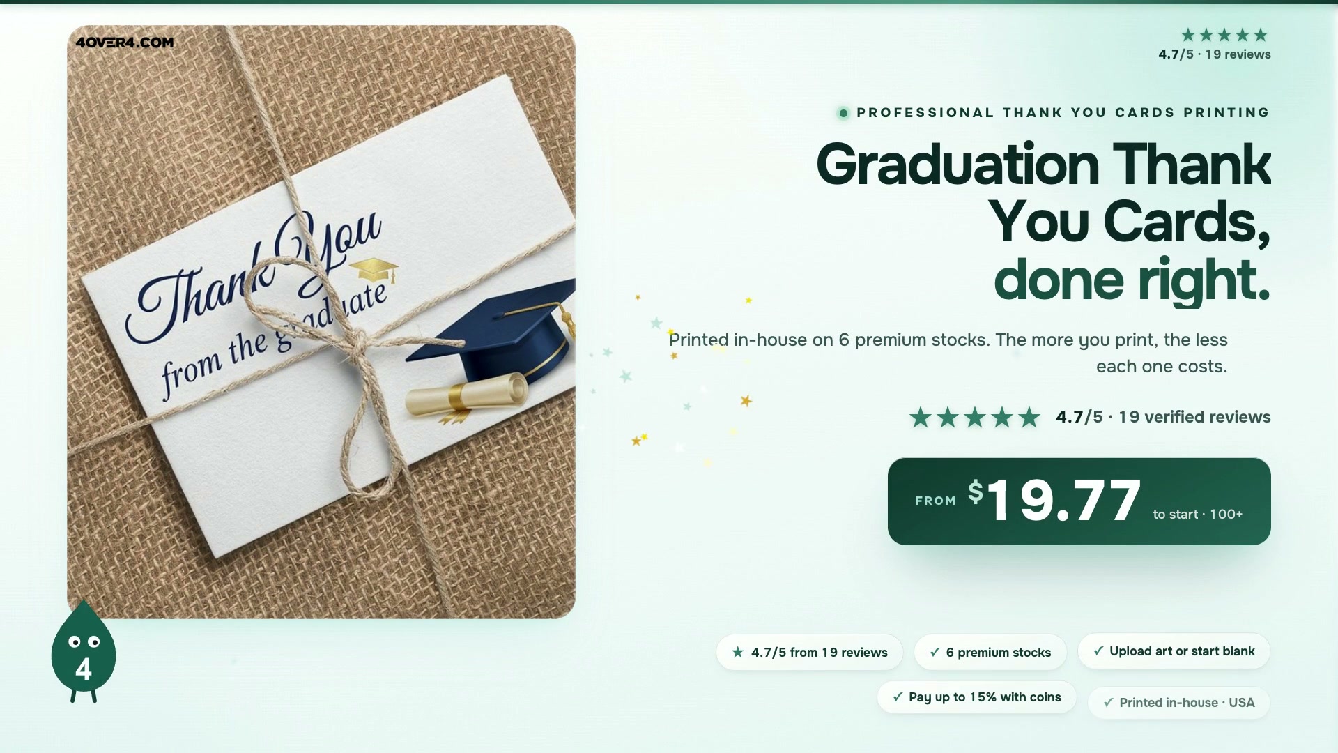 Graduation Thank You Cards product video