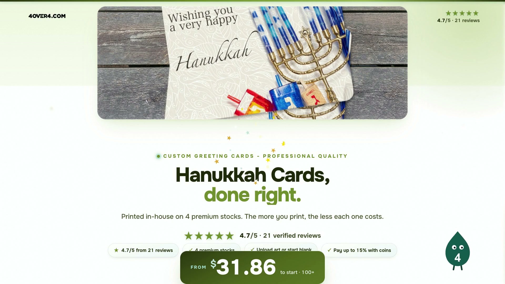 Hanukkah Cards product video