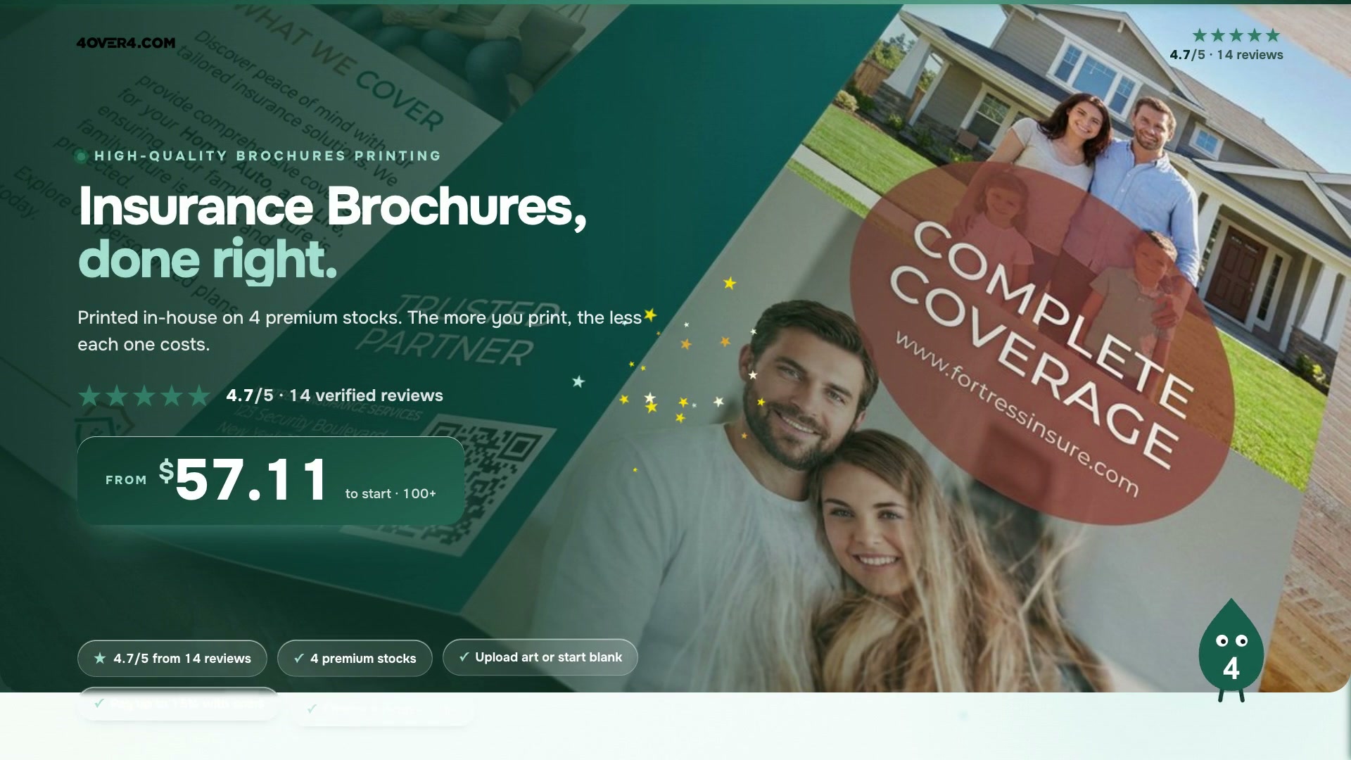 Insurance Brochures product video