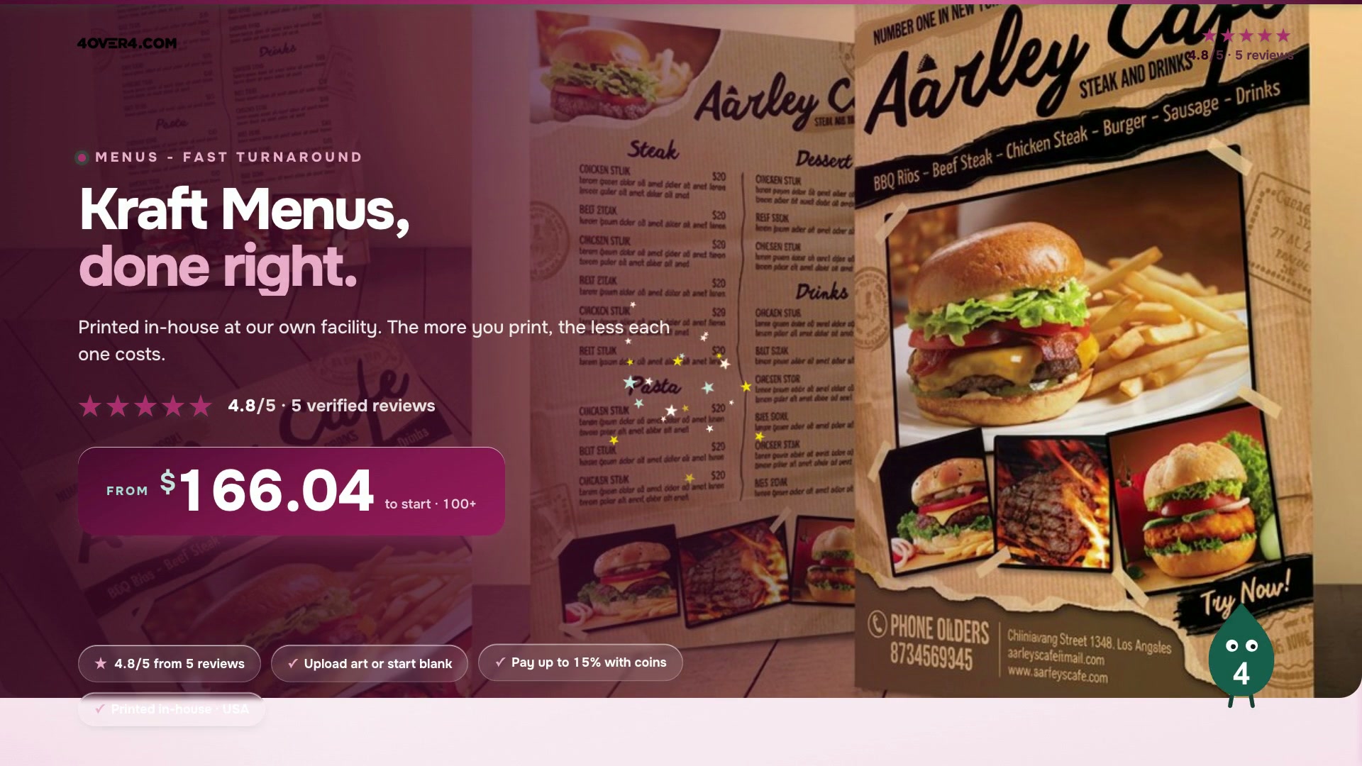 Kraft Menus product video