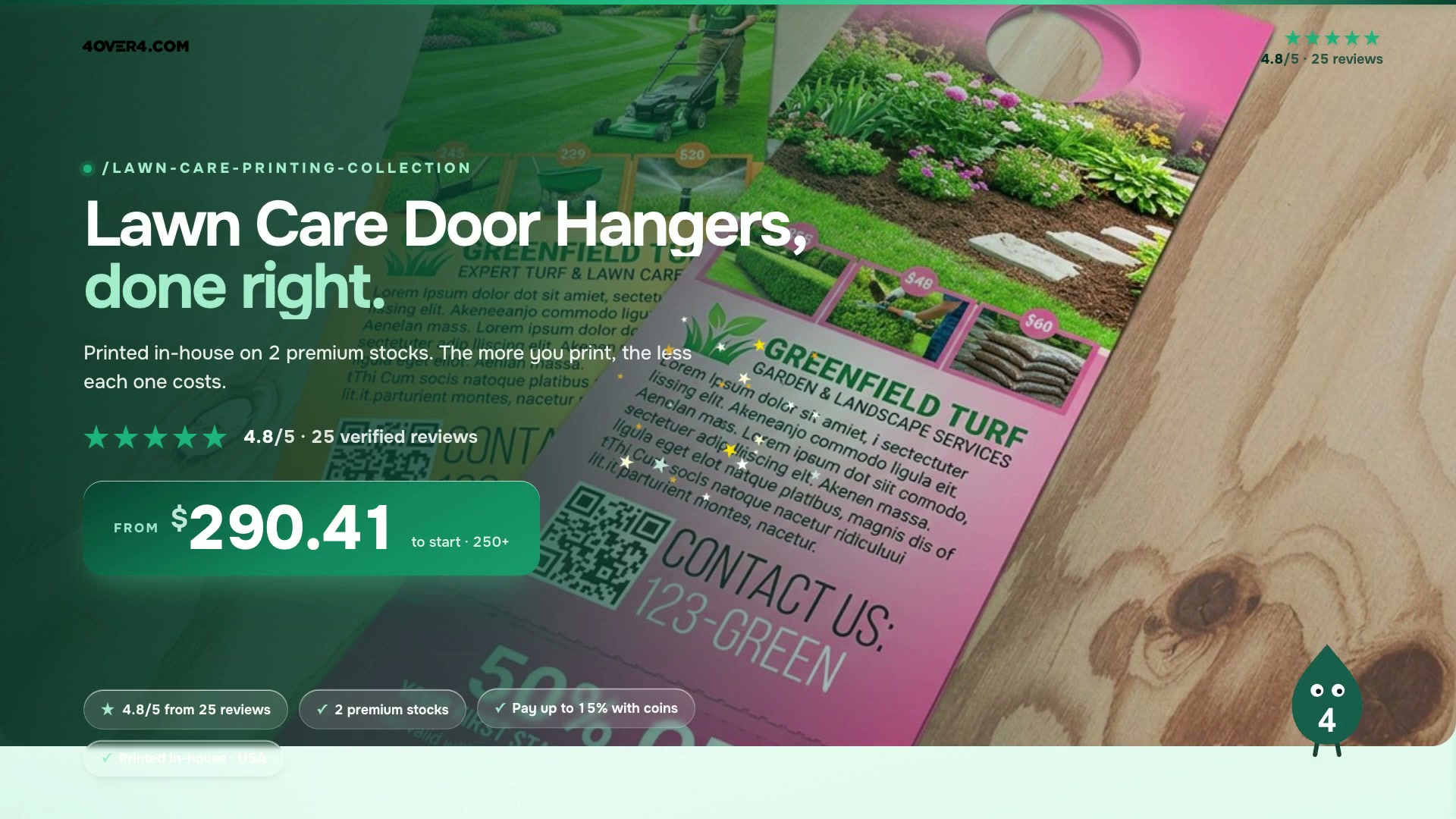 Lawn Care Door Hangers product video
