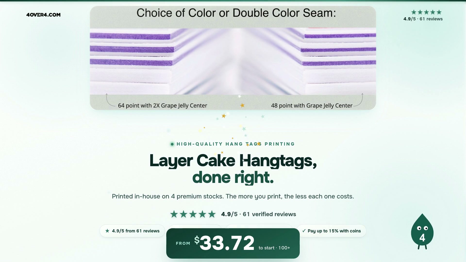 Layer Cake Hangtags product video