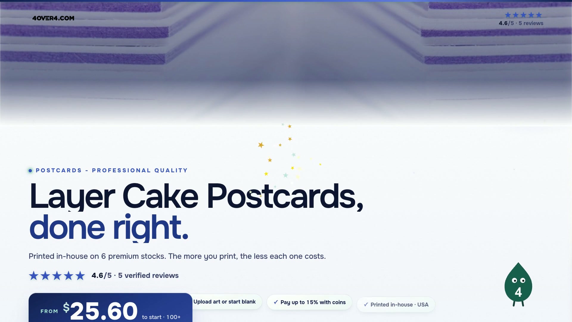 Layer Cake Postcards product video