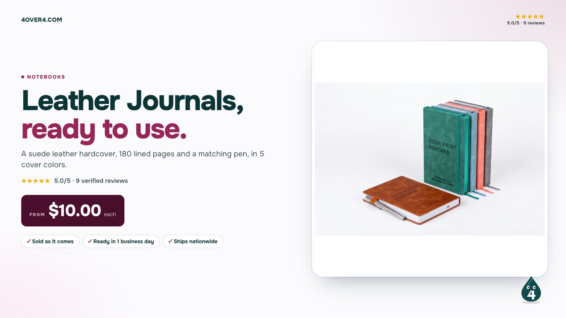Leather Journals product video