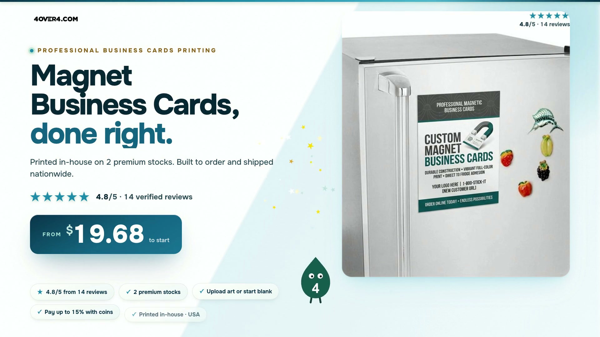 Magnet Business Cards product video