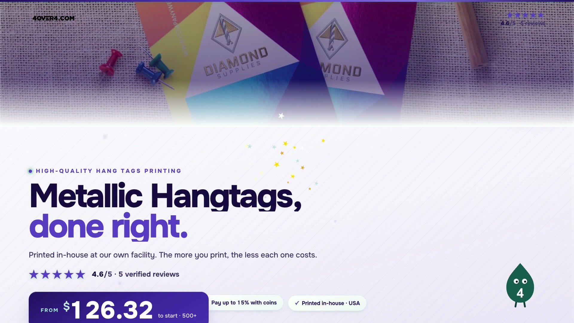 Metallic Hangtags product video