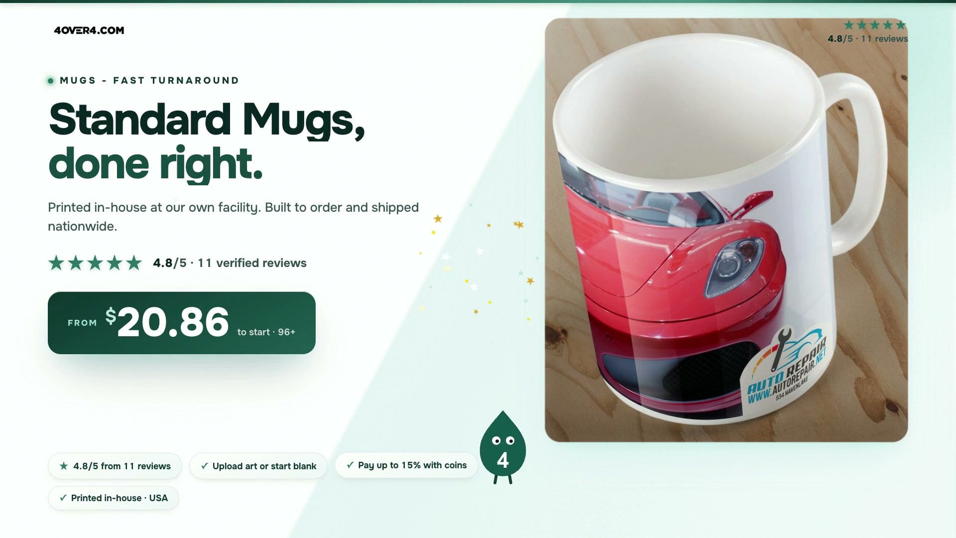 Standard Mugs product video