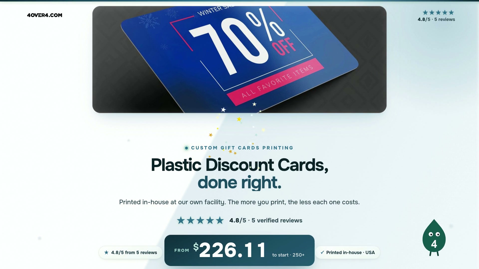 Plastic Discount Cards product video