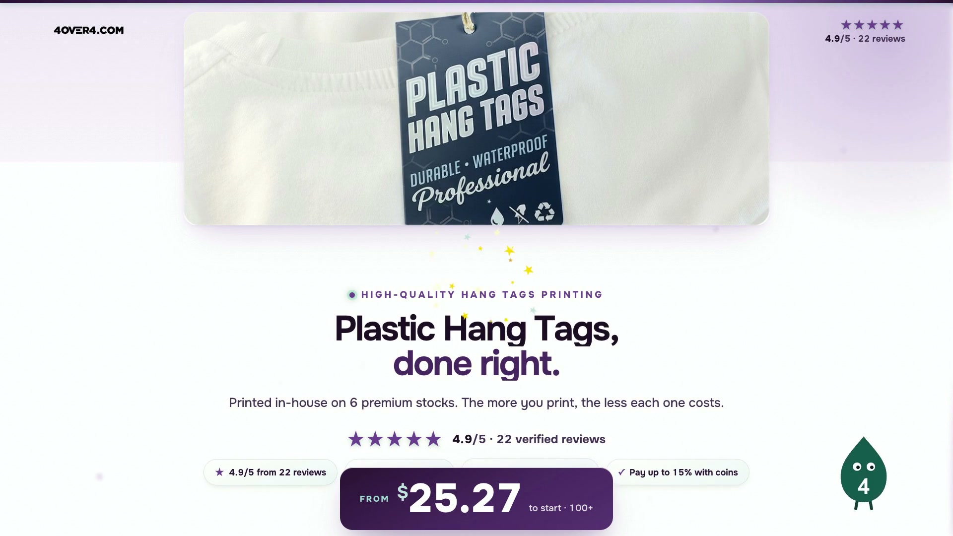 Plastic Hang Tags product video