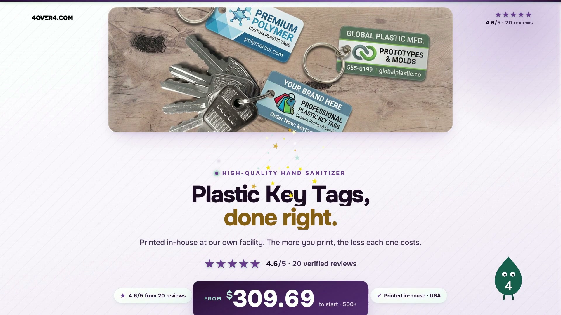 Plastic Key Tags product video