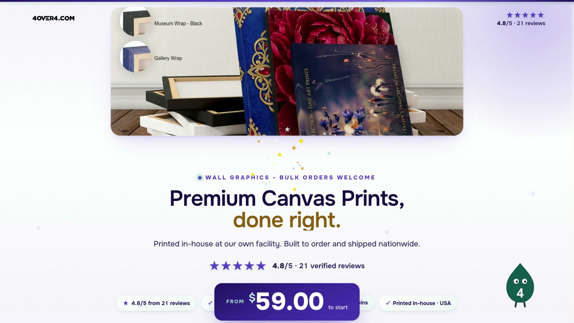 Premium Canvas Prints product video