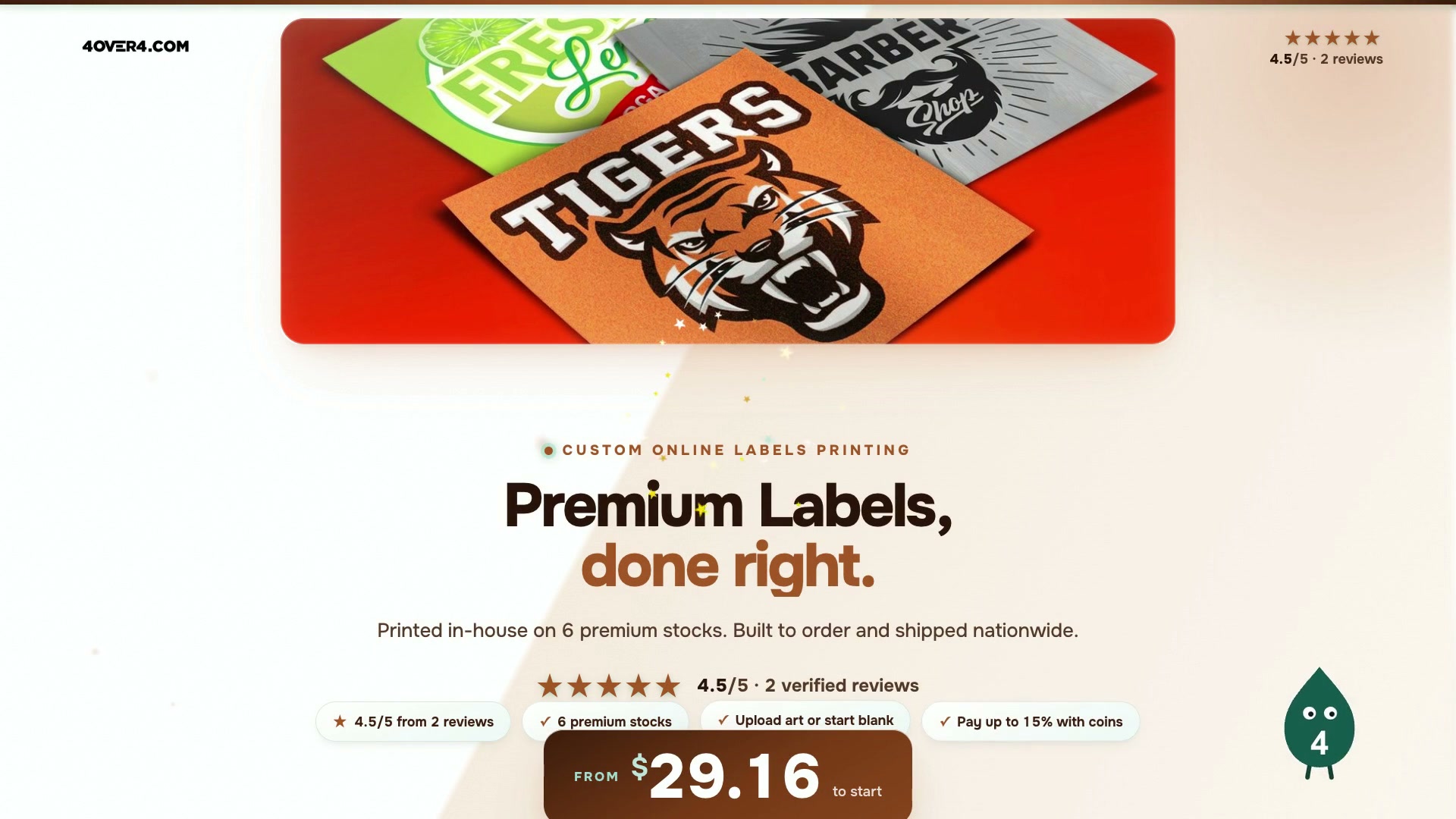 Premium Labels product video