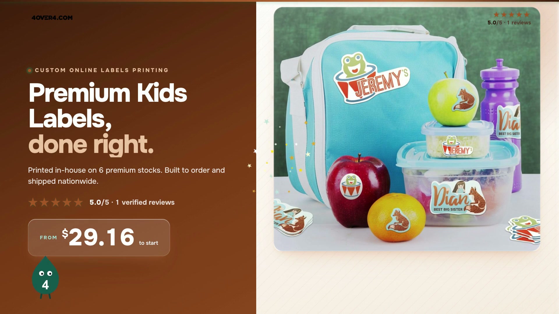 Premium Kids Labels product video