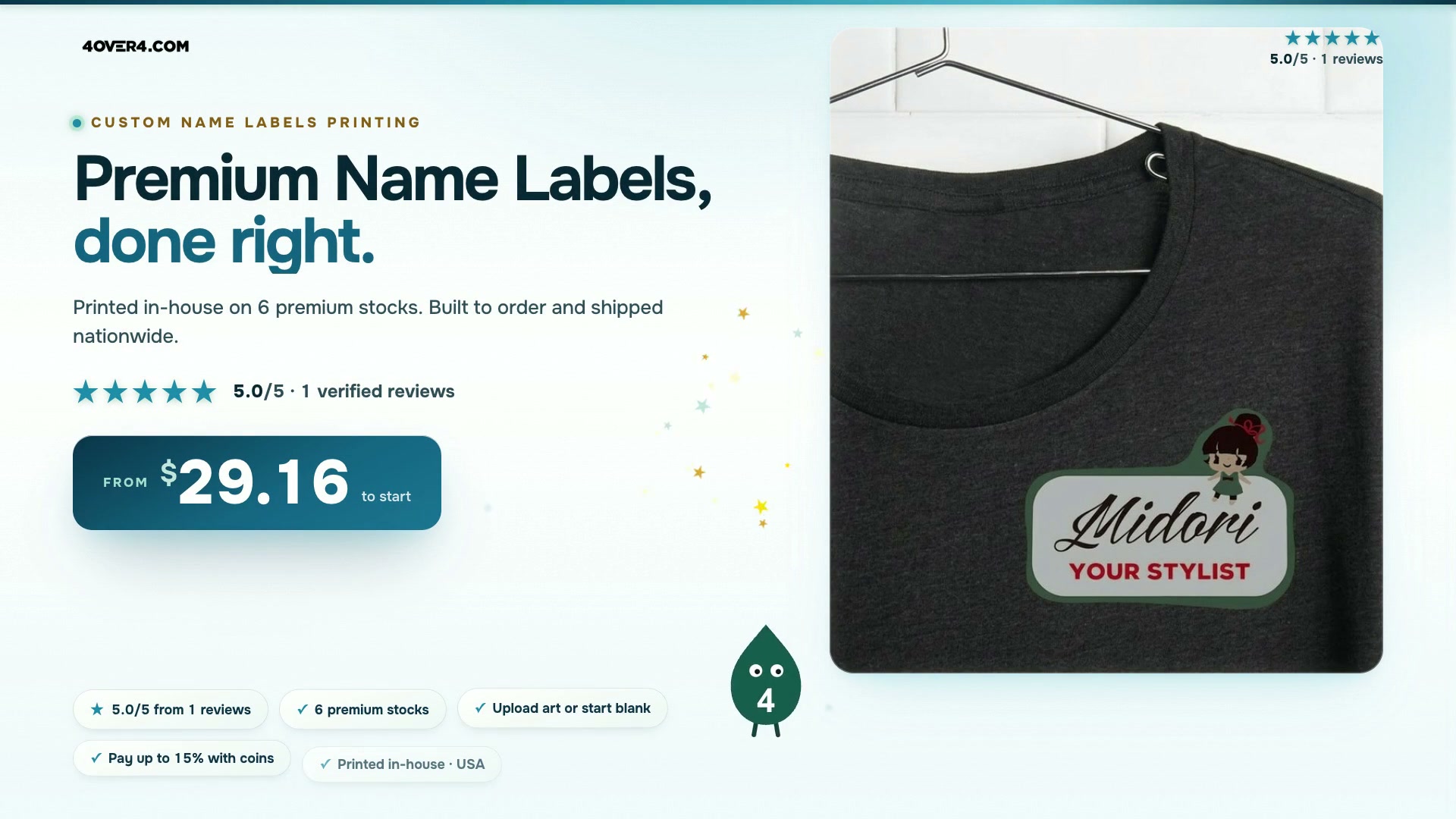 Premium Name Labels product video